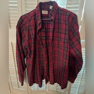 LL Bean Flannel